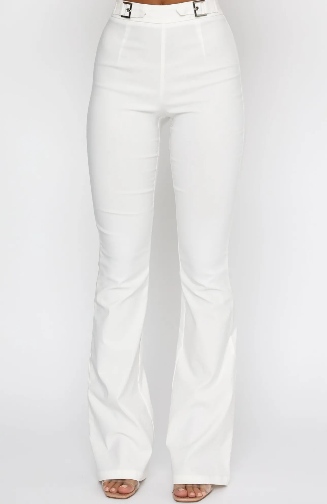 White Fox Boutique Satisfy Me Pants white Fashion