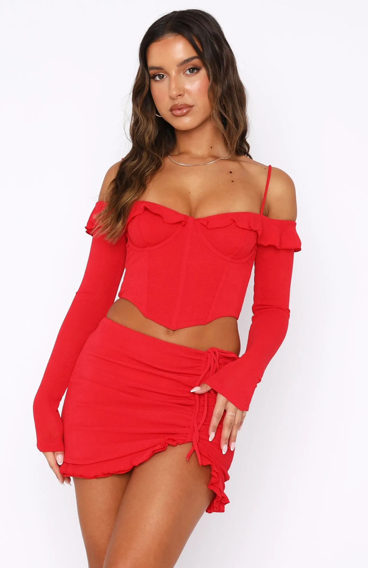 White Fox Boutique See You Again Bustier red Online