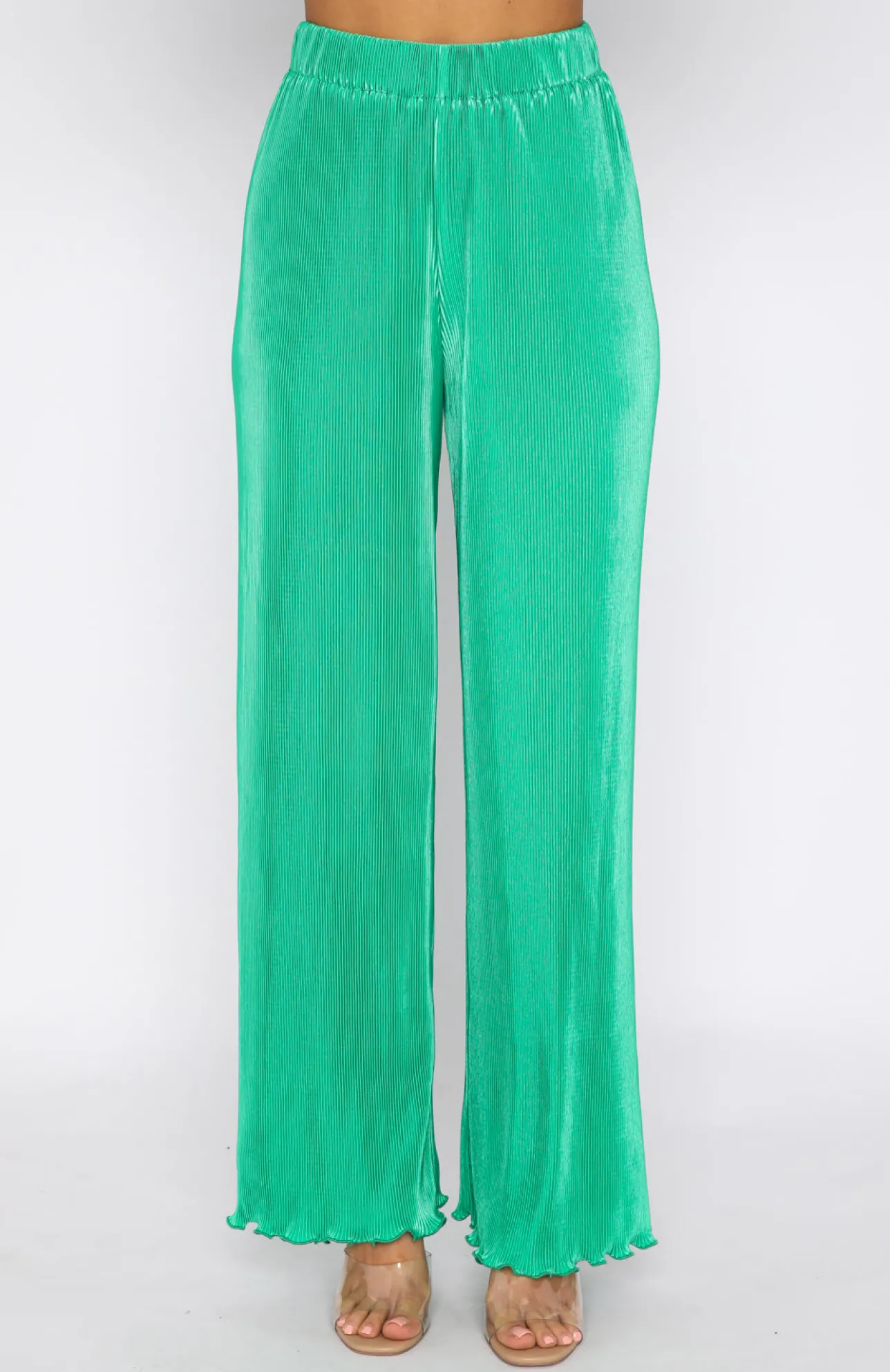 White Fox Boutique Sincerely Yours Pants green Online