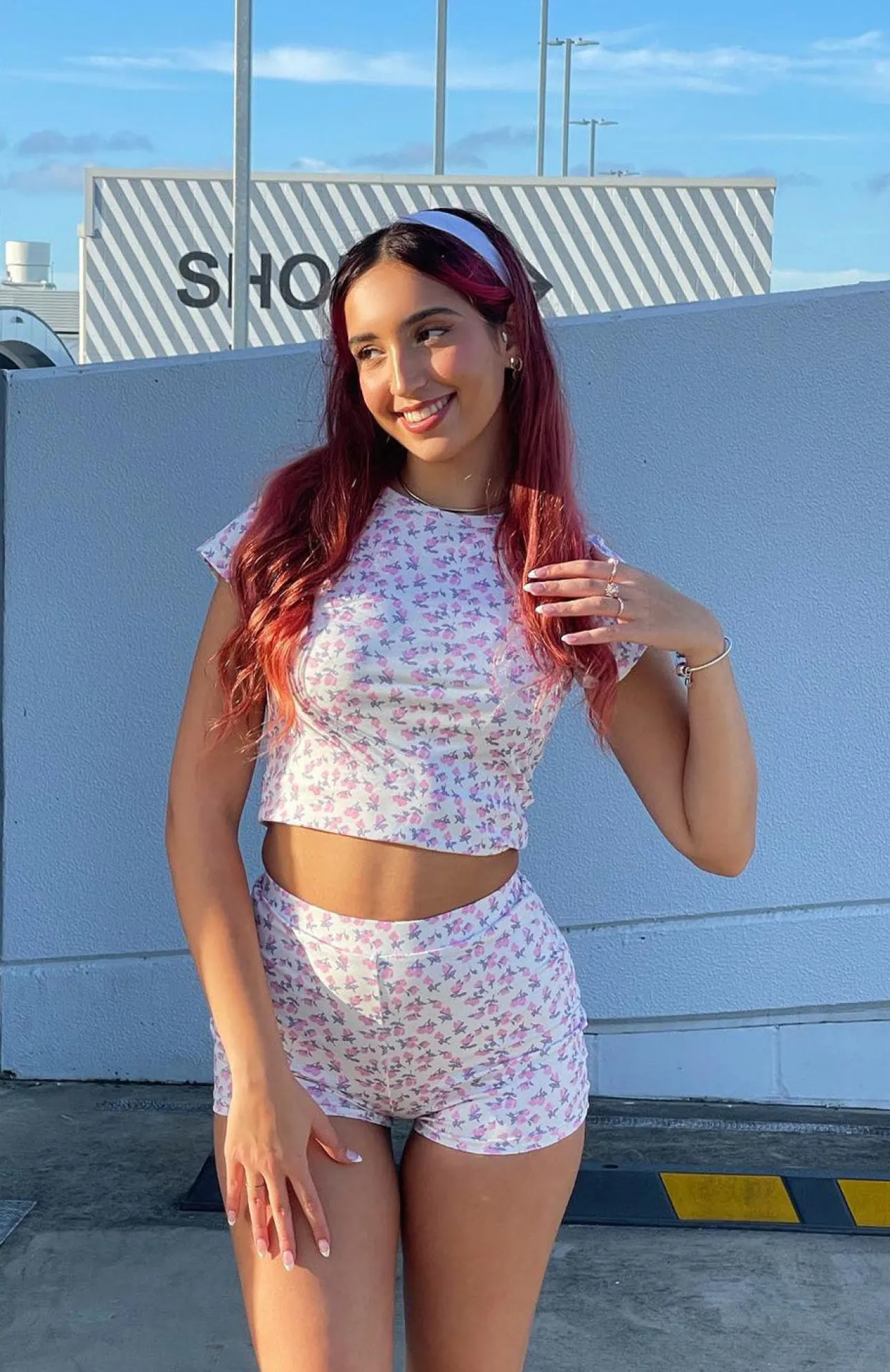 White Fox Boutique Stay Sweet Booty Shorts pink Best