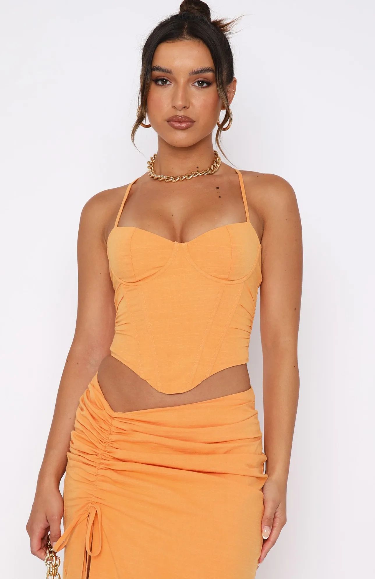 White Fox Boutique Style Icon Bustier orange Cheap