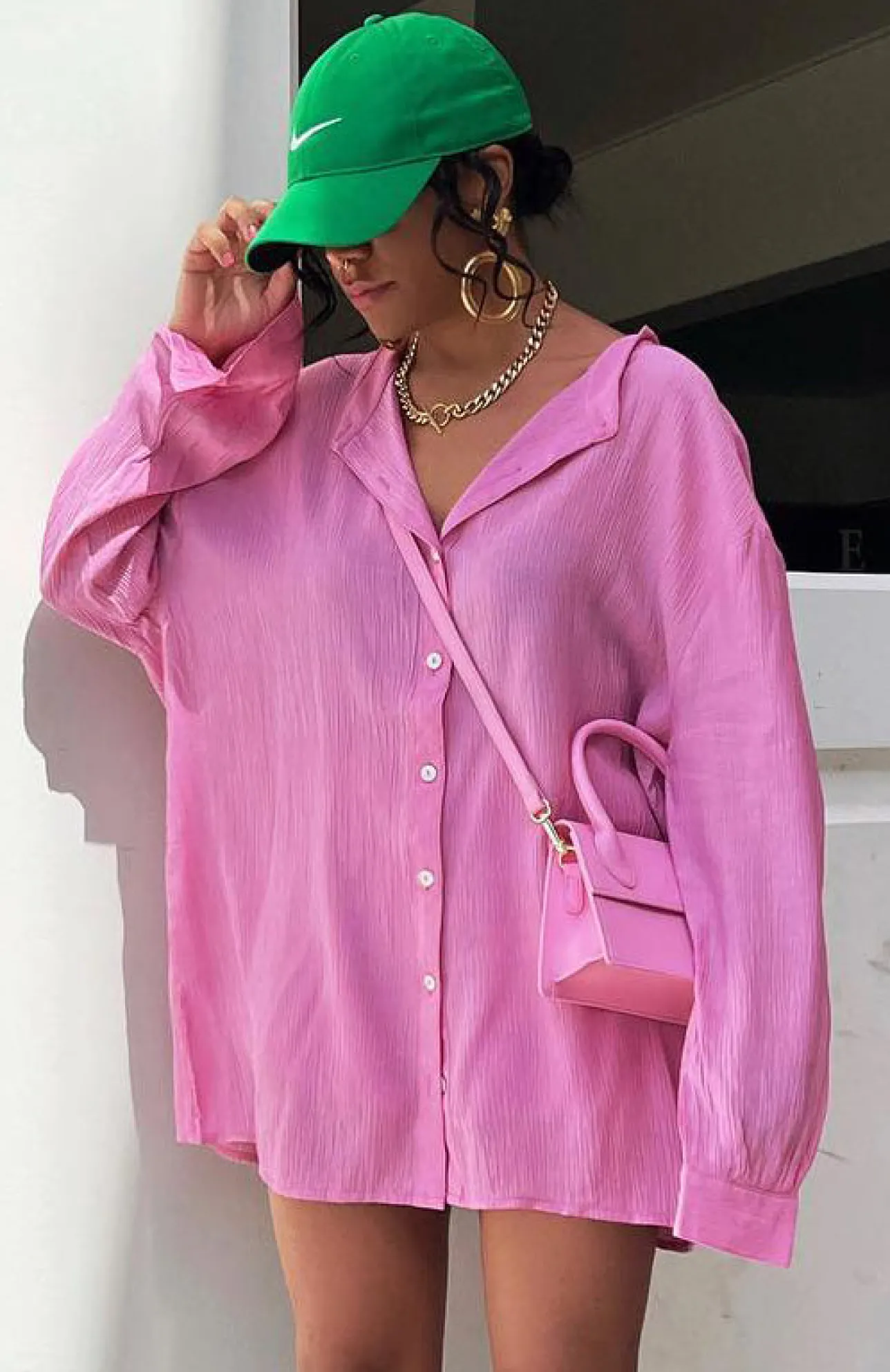 White Fox Boutique Take Me Out Shirt pink Sale