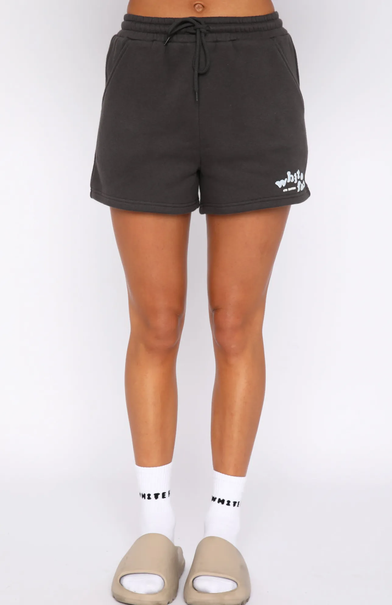 White Fox Boutique 4th Edition Lounge Shorts Storm grey Best