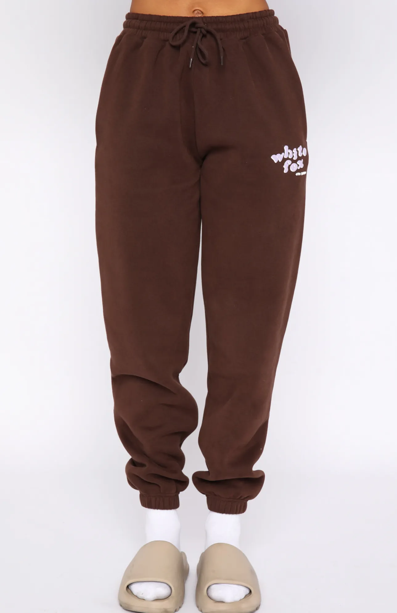 White Fox Boutique 4th Edition Sweatpants Cocoa brown Cheap