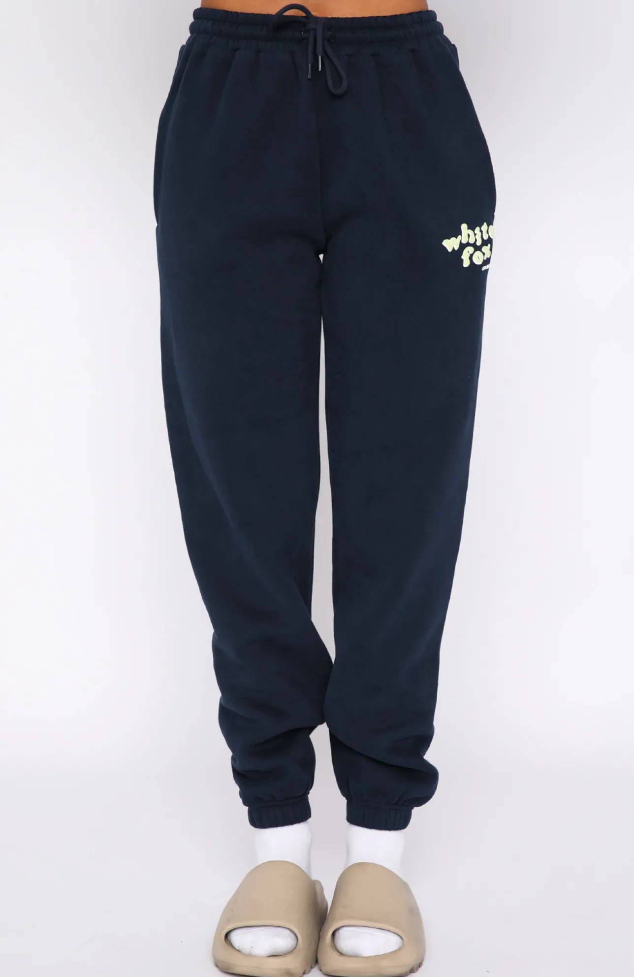 White Fox Boutique 4th Edition Sweatpants Midnight blue Best Sale