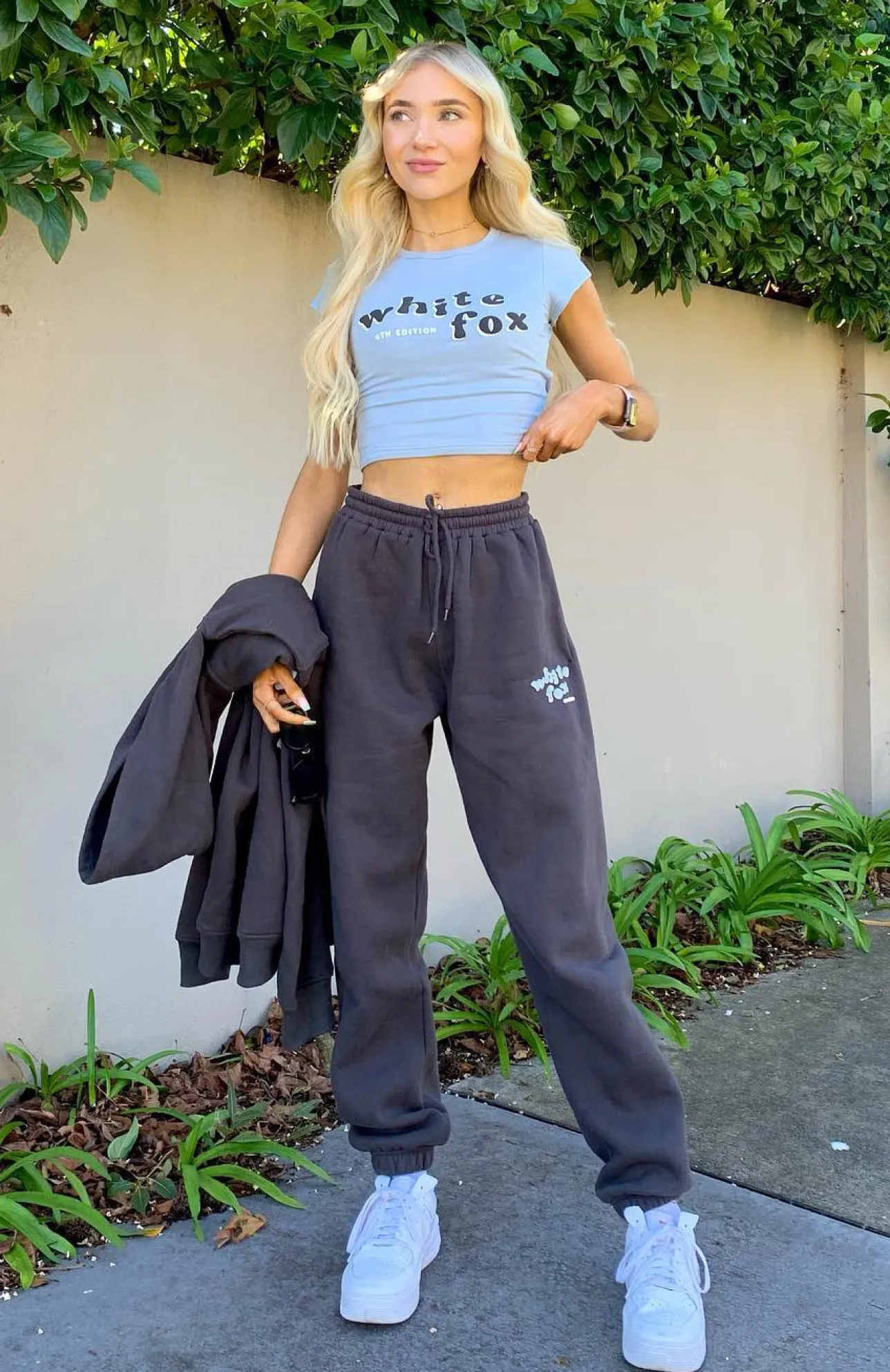 White Fox Boutique 4th Edition Sweatpants Storm grey Hot