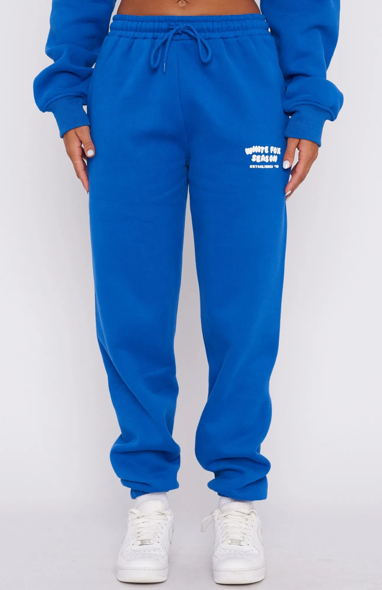 White Fox Boutique The Main Season Sweatpants Electric blue Best