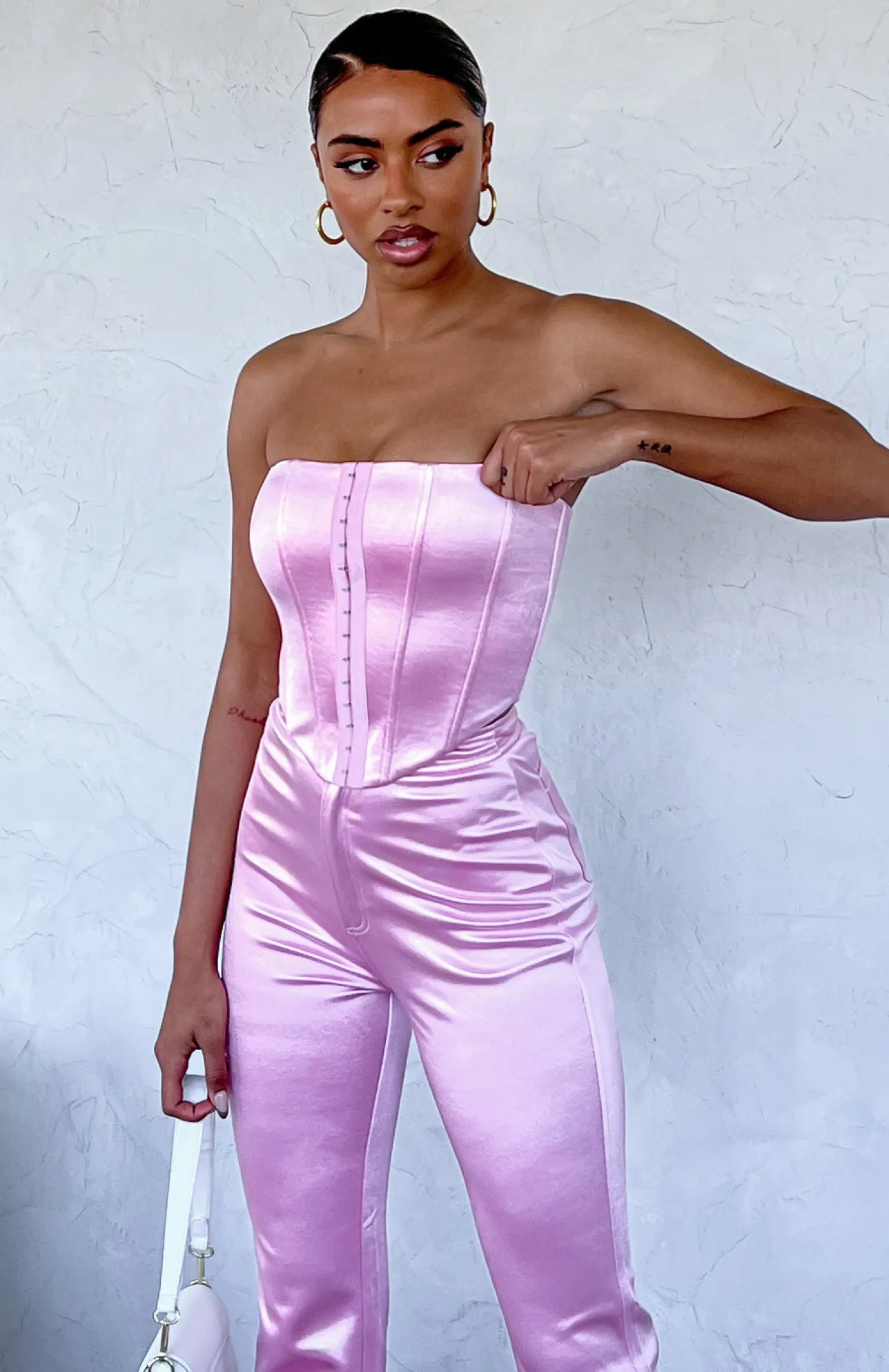 White Fox Boutique The New Look Bustier pink Clearance