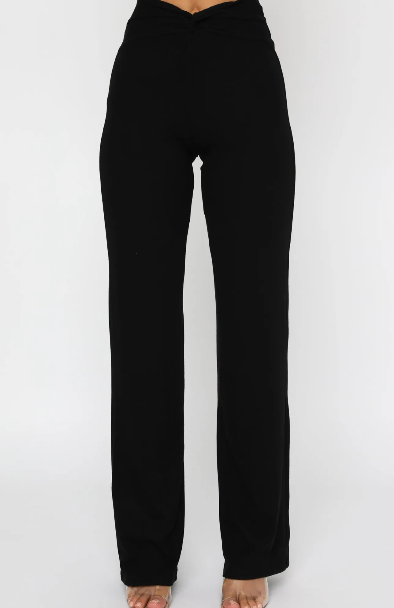 White Fox Boutique Trust Yourself Pants black Outlet