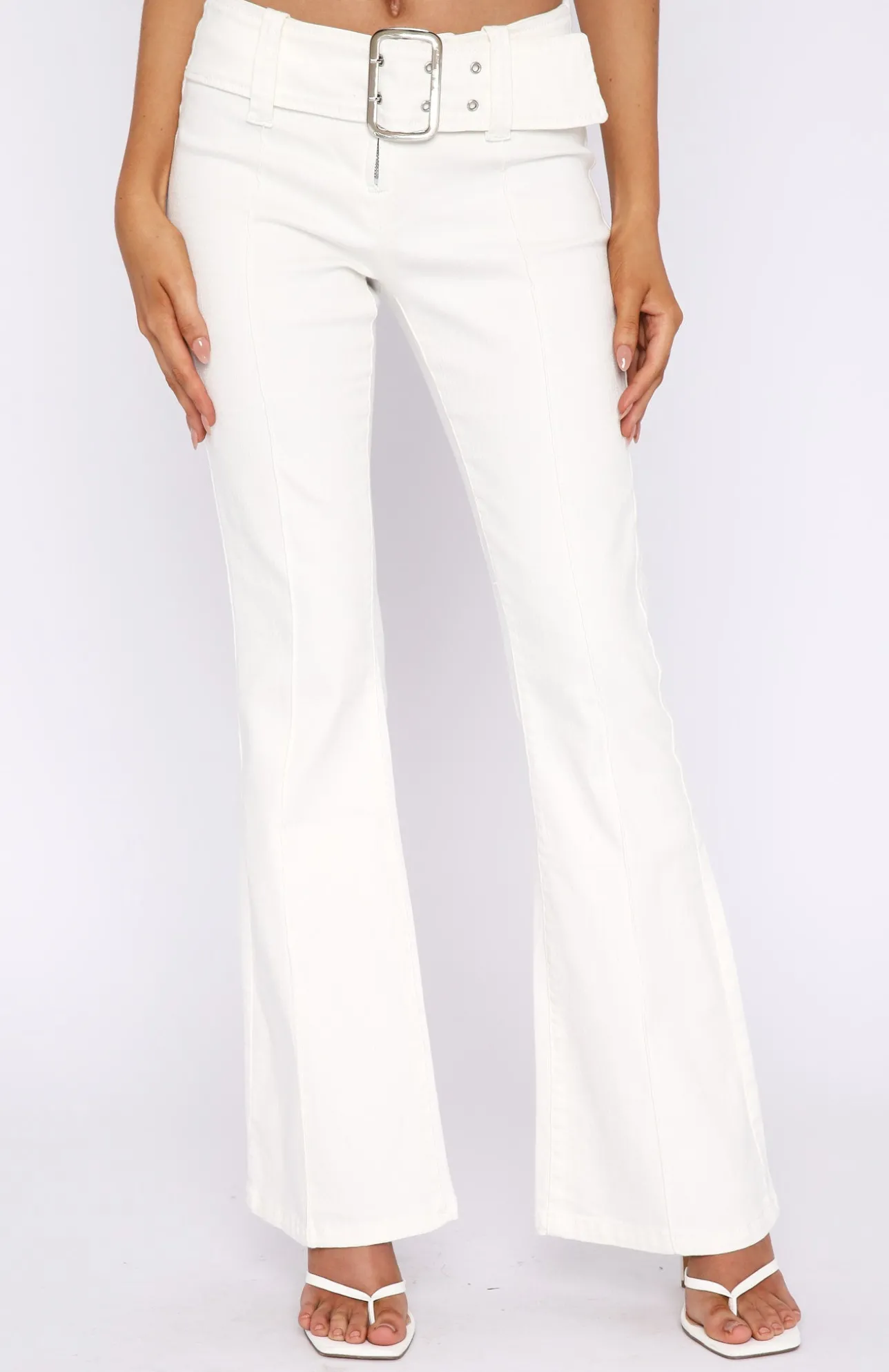 White Fox Boutique Truth Or Dare Jeans white Hot