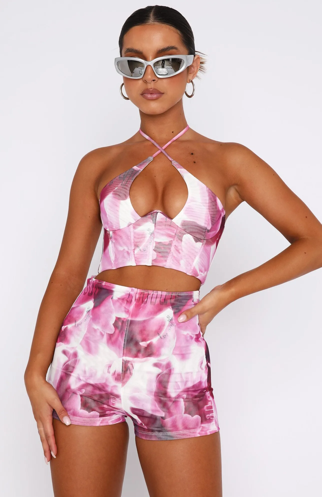 White Fox Boutique Unavailable Hot Pants Orchid purple Cheap