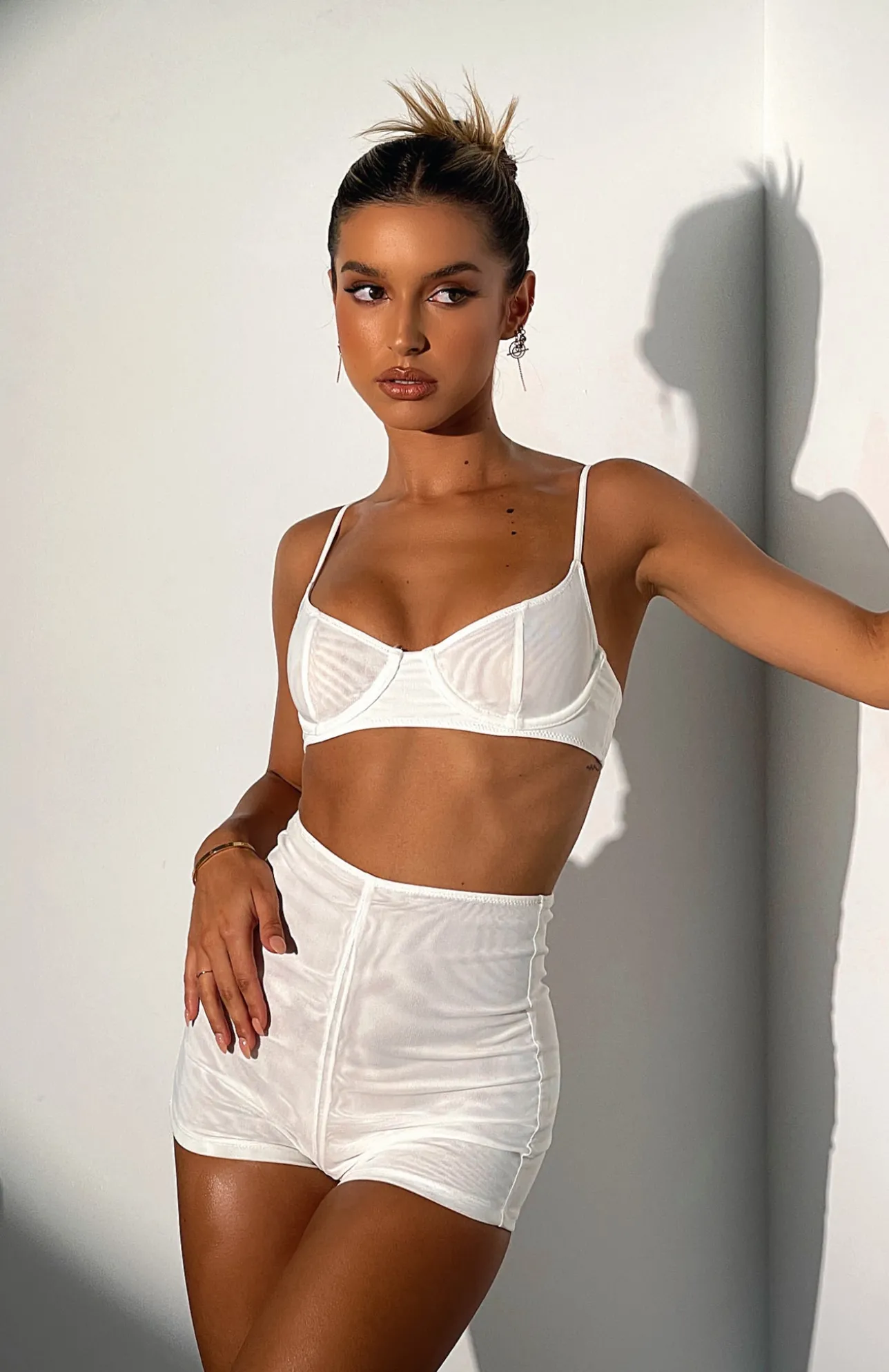 White Fox Boutique Unavailable Hot Pants white Hot