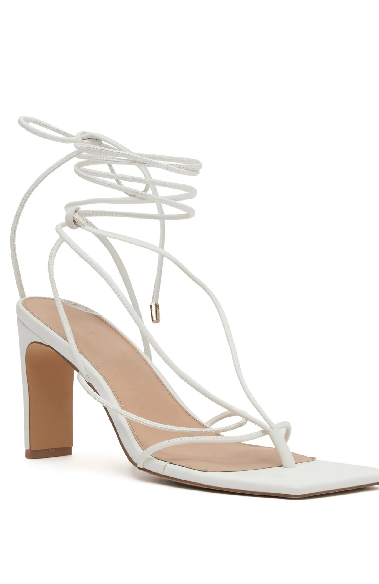 White Fox Boutique Vienna Heels PU white Fashion