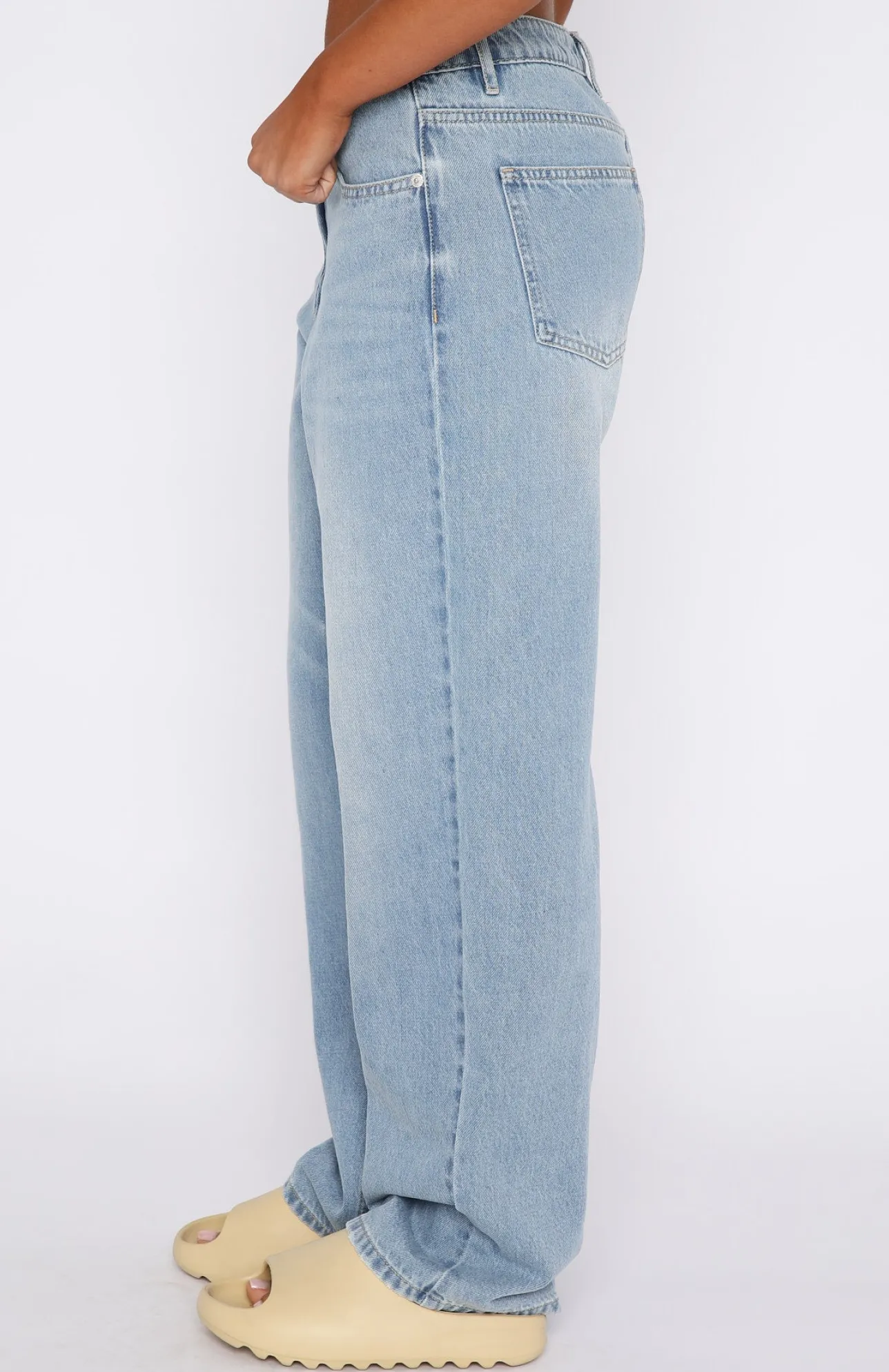 White Fox Boutique With You Jeans Vintage Mid blue Best