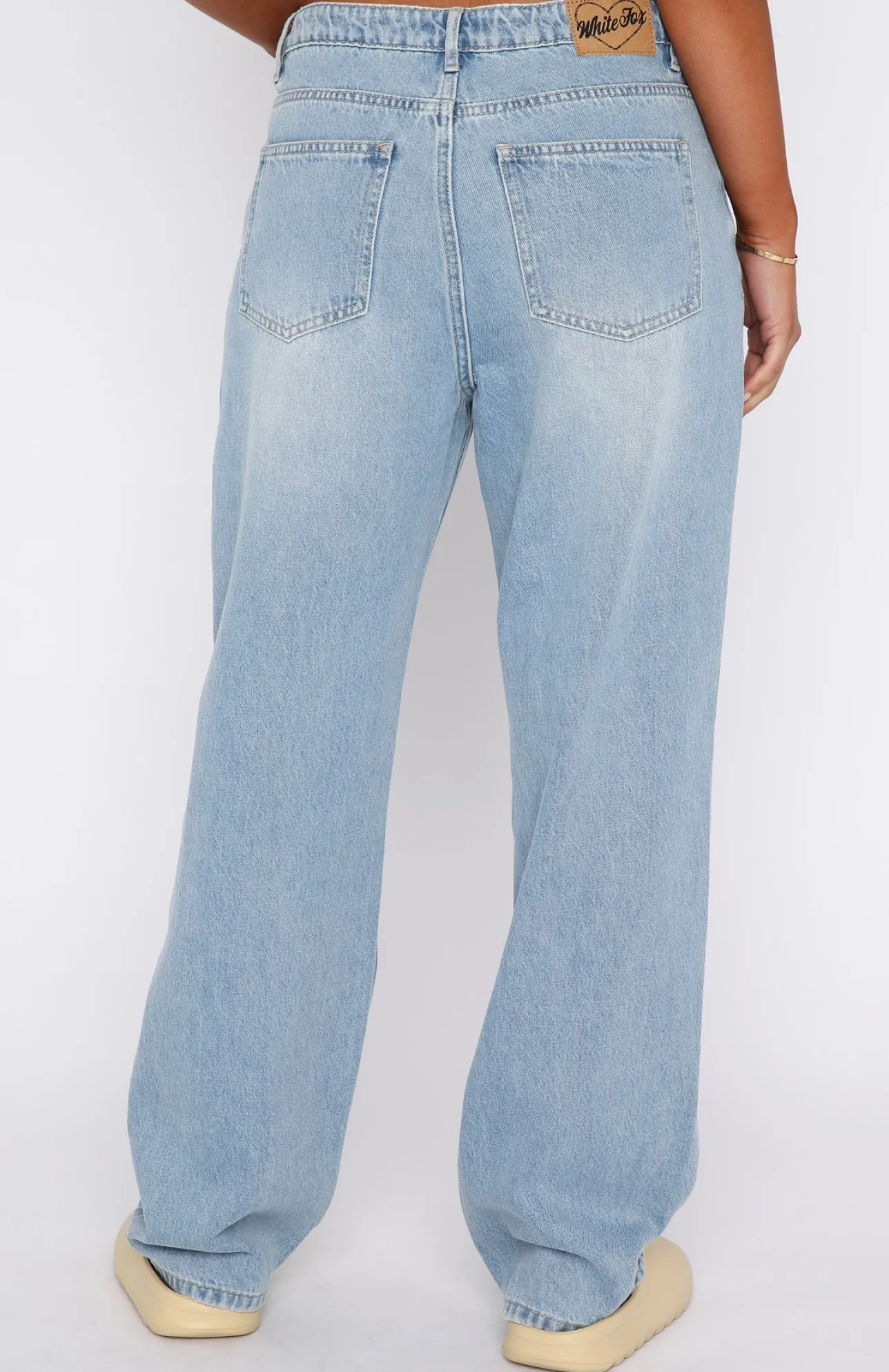 White Fox Boutique With You Jeans Vintage Mid blue Best
