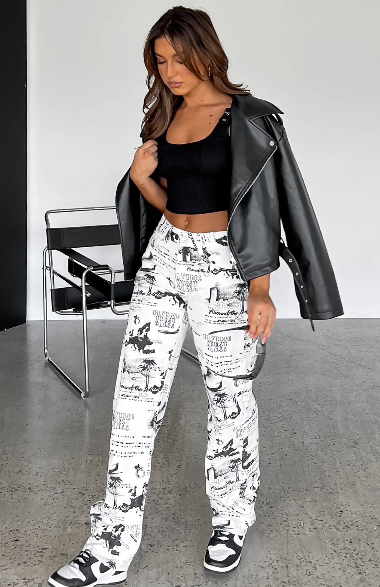 White Fox Boutique Your Choice Printed Pants white Best