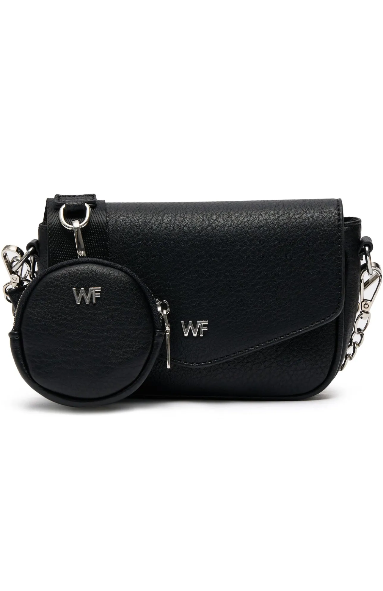 White Fox Boutique Zoe Bag PU black Online