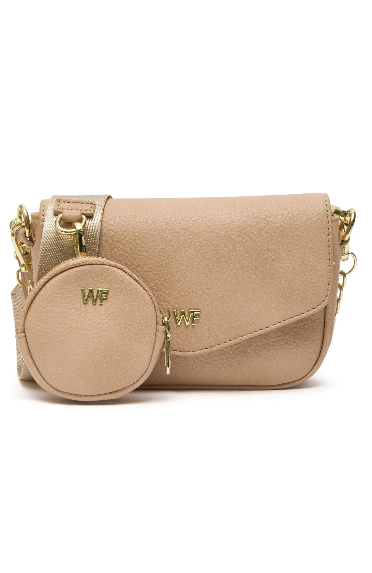 White Fox Boutique Zoe Bag PU nude Shop