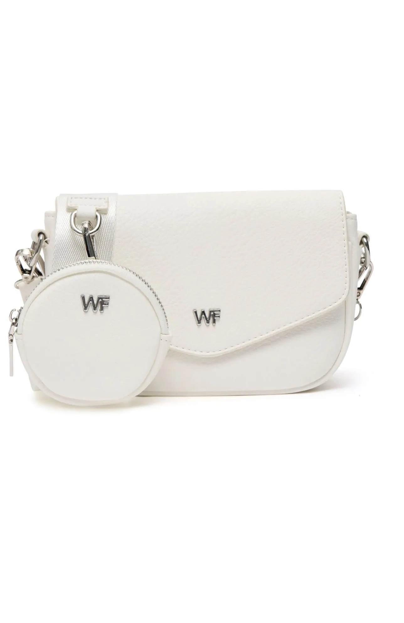 White Fox Boutique Zoe Bag PU white Flash Sale